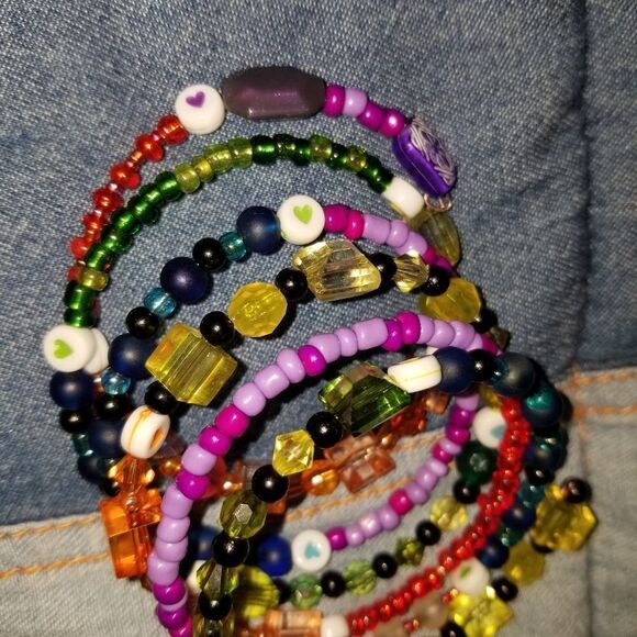 3 random style Ankle bracelets multi use - Picture 5 of 13